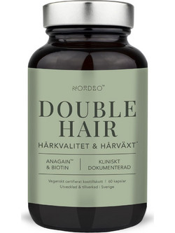 NORDBO - Double Hair Vegan 60 Capsules