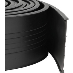Σφράγιση Πόρτας Γκαράζ Μαύρο 70 x 6 mm 3,5 μ PVC 42038310