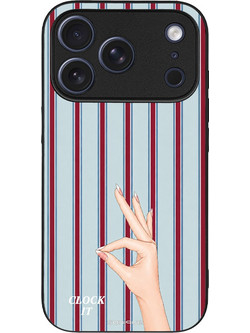 Sonique Stripe Stories Series Θήκη Clock It (iPhone 17 Pro)