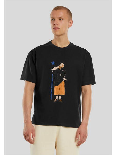 Billie Eilish Hit me Hard and Soft Tour Oversize Tee black