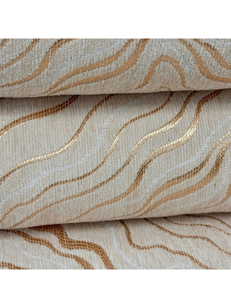 Linea Home Σετ Ριχτάρια 3τμχ 180x160+180x240+180x300 Volcan LH2026394-1 Cream