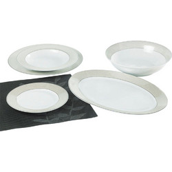 Σερβίτσιο Πιάτα Φαγητού (Σετ 20Τμχ) R11804-20 ANKOR White-Gold Ankor 20 τμχ Πορσελάνη