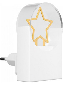 Φωτάκι νυκτός LED Αστέρι 0.5W 2700K STAY-ON MODE 5200680 VITO