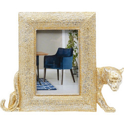Κορνίζα Leopard Χρυσή 25x28,5x4,5 εκ - Χρυσό