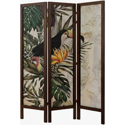 Παραβάν Art 765SNC1032 138x5x170cm Multi Aberto Design Καμβάς