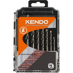 Kendo 11603633 Σετ Τρυπανιών Διαμάντε 8TMX