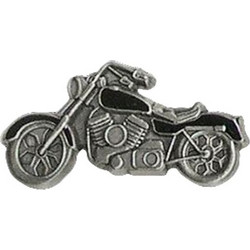 Καρφίτσα-Κονκάρδα Μεταλική | BLACK COLORED MOTORCYCLE PIN