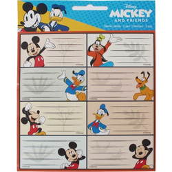 Σχολικές Αυτοκόλλητες Ετικέτες Mickey Gim