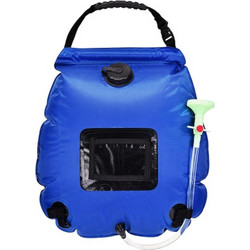 Φορητή ηλιακή ντουζιέρα camping - YB4003 - 20L - 181727 - Blue - 0047037