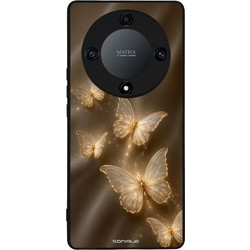 Sonique Diva Series Θήκη (Honor Magic5 Lite 5G) με Σχέδιο «Χρυσές Πεταλούδες»
