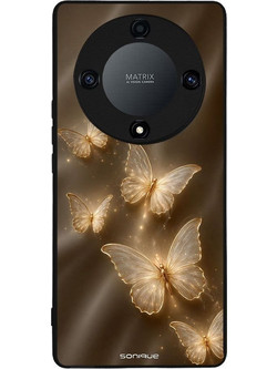 Sonique Diva Series Θήκη (Honor Magic5 Lite 5G) με Σχέδιο «Χρυσές Πεταλούδες»