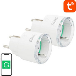 Gosund SP111 Έξυπνη Πρίζα WiFi, 3680W 16A, Λευκό (2τμχ)