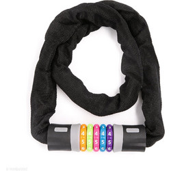 Wozinsky WZR-K1 Chain Bike Lock for 100 cm Code - Black