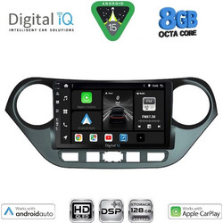 Digital IQ BXF 18224_CPAA Ηχοσύστημα Αυτοκινήτου 9" & GPS για Hyundai i10
