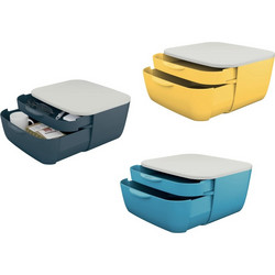 ΣΥΡΤΑΡΟΘΗΚΗ LEITZ COSY MINI 2 συρτάρια. 5357