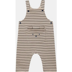 Βρεφική Σαλοπέτα για Αγόρια Striped Bear ΛΕΥΚΟ