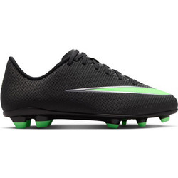 Nike Mercurial FG IO1487-001 Παιδικά Ποδοσφαιρικά Παπούτσια με Τάπες Μαύρα Lime
