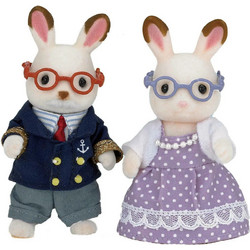 Sylvanian Families Παππούς & Γιαγιά Chocolate Rabbit