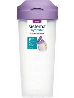 Ποτήρι Active Drink Shaker 750ml, Sistema Μοβ