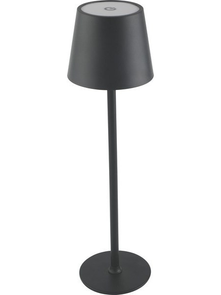 ΠΟΡΤΑΤΙΦ ΑΦΗΣ ΕΠΑΝΑΦΟΡΤΙΖΟΜΕΝΟ LED 3W 286Lm (2700-4000-6500K) Φ110x350mm IP44 ΜΑΥΡΟ ARTE ILLUMINA CHROMA