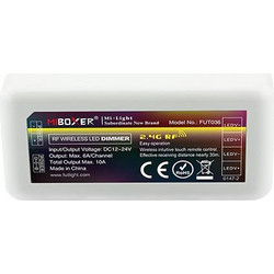 ΑΣΥΡΜΑΤΟ RF CONTROLLER DIMMER 12A DC 12V/144W 24V/288W