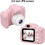 X200 Children Camera Pink
