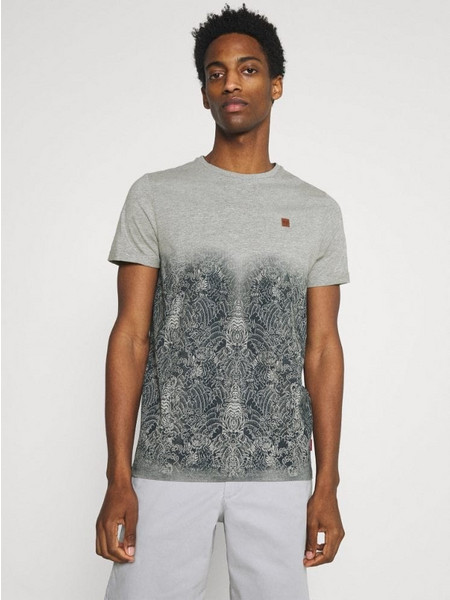 Indicode Men's DAY T-Shirt - Grey Mix