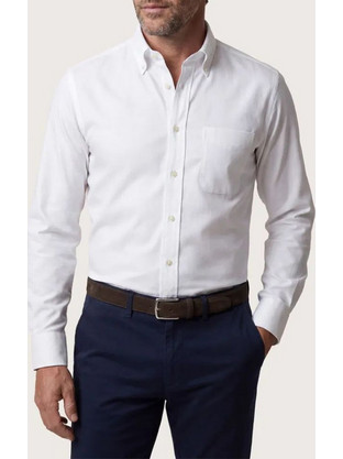 CAMICISSIMA PERMANENT SHIRT LONG SLEEVE PERUGIAH01057-WHITE White