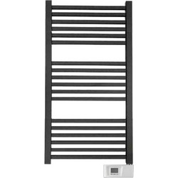 Deltacalor Electro Black Ηλεκτρική Πετσετοκρεμάστρα 1000W 88x50cm