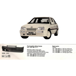ΣΠΟΙΛΕΡ ΕΜΠΡΟΣΘΙΟ OPEL KADETT E 1984-1991