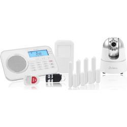 Olympia Protect 9881 Ασύρματο Σύστημα Συναγερμού με 1 Κάμερα, 1 Ανιχνευτή Κίνησης, 4 Αισθητήρες Πόρτας, 1 Σειρήνα, 1 Τηλεχειριστήριο, Κέντρο, Πληκτρολόγιο (GSM)