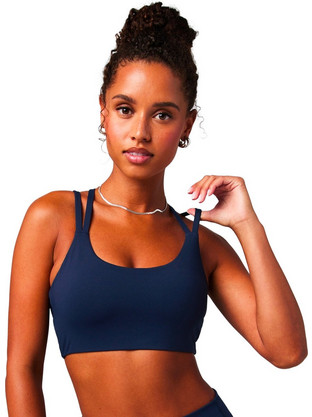 FABLETICS PRINCIPAL LOW IMPACT BRA FT5660-BA2355231-4846-DEEP NAVY Μπλε