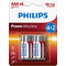Philips Power Alkaline AAA 6τμχ Philips Power Alkaline AAA 6τμχ