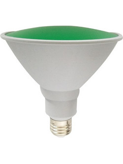 LED SMD ΠΡΑΣΙΝΟ PAR38 15W 1150LM 230V AC RA80 30000HRS 110 1xE27 IP65 / PAR3815GR
