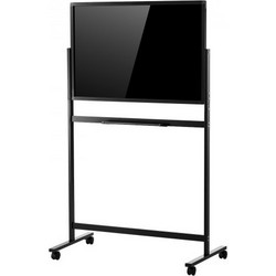 Πίνακας Γυαλιού VEVOR 888x583mm Μαγνητικός Λευκός Πίνακας με Μαύρη Βάση, Χωρίς Πλαίσιο, Κινητός με Βάση και Ρόδες, Περιλαμβάνει Μαρκαδόρους, Μαγνήτες και Σβήστρα, για Γραφείο, Σχολική Αίθουσα και Σπίτ