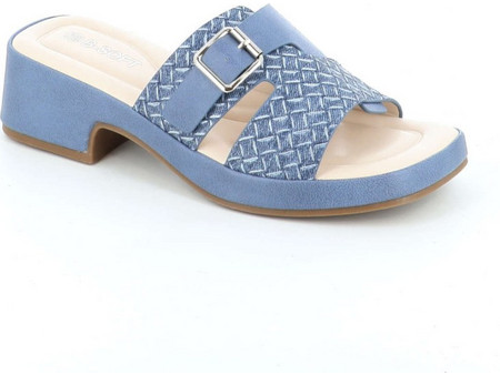 Mules με μαλακό πατάκι memory foam Eco Leather Πατάκι memory foam Σόλα λάστιχο 5 cm ΡΑΦ
