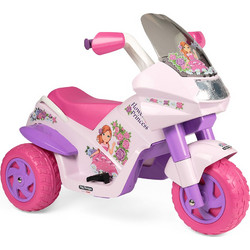 Peg Perego Flower Princess Ηλεκτροκίνητο Παιδικό Μηχανάκι 6V Ροζ