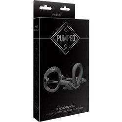 Pumped Penis Extender Μεγεθυντής Έλξης Πέους Μαύρος