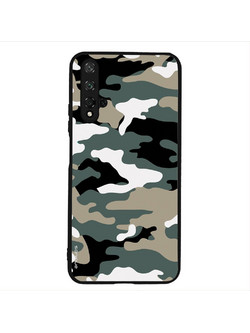 Sonique Camouflage Army Series Θήκη (Honor 20 / Nova 5T) Χακί
