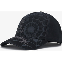 Ed Hardy Spiderweb 5 Panel Ανδρικό Καπέλο Jockey Trucker με Δίχτυ Μαύρο ED6209
