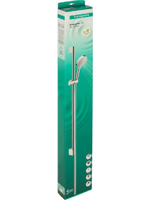 Σετ ντους Hansgrohe Crometta Vario EcoSmart 90 cm Λευκό/Χρώμιο