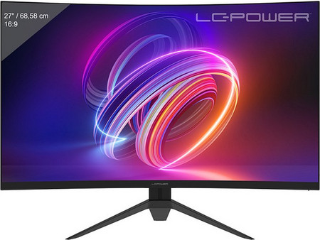 LC-Power M27FC VA Curved Gaming Monitor 27" 1920x1080 FHD 180Hz 1ms