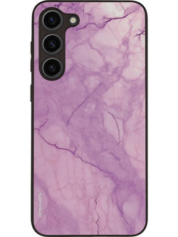 Sonique Marble Series Θήκη Violet (Samsung Galaxy S23 Plus)
