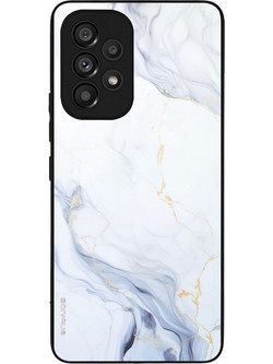 Sonique Marble Series Θήκη White 02 (Samsung Galaxy A53 5G)