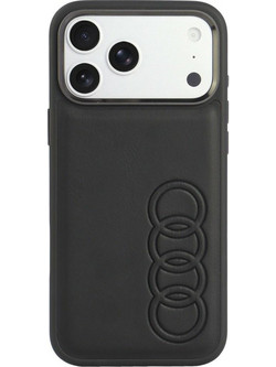 Audi TT Synthetic Leather MagSafe Θήκη Black (iPhone 18 Pro Max / 17 Pro Max)