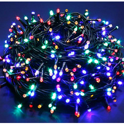 Bakaji 750 Χριστουγεννιάτικα Λαμπάκια LED σε Αλυσίδα Εξωτερικού Χώρου Πολύχρωμα 02825874