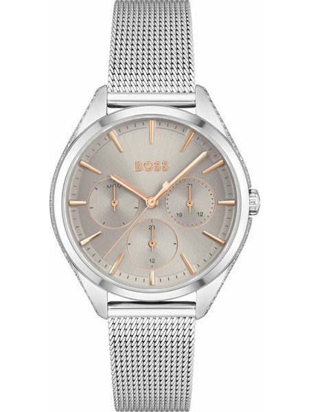 Hugo Boss Γυναικείο Ρολόι με Ασημί Μεταλλικό Μπρασελέ 1502638
