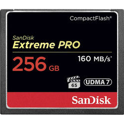 Sandisk Extreme Pro CF 256GB 160MB/S
