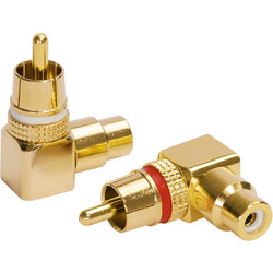 Dynavox 207530 - RCA Plug (Γωνιακοί αντάπτορες RCA) 2pcs