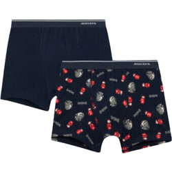 Minerva Boxing Παιδικά Boxer Αγόρι 2Pack 96-42741 - ΠΟΛΥΧΡΩΜΟ
